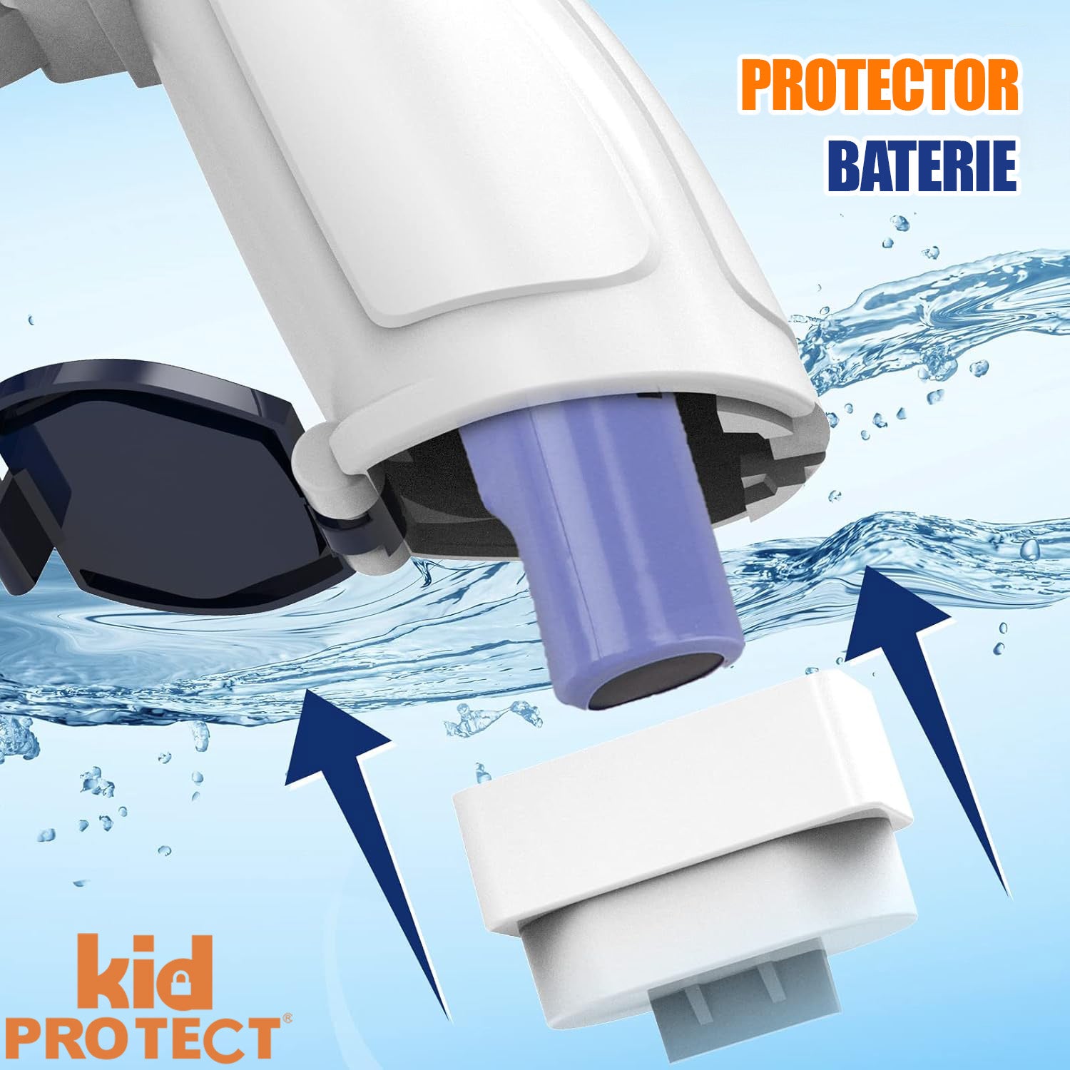 Pistol cu Apa Electric KidProtect WaterRaptor Pistol cu Apa Electric KidProtect WaterRaptor